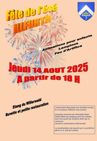 Fete de l'été à l'étang du Willerwald le 14 août 2025