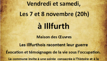commémoration de la libération d'Illfurth