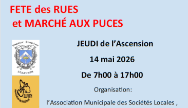 Marché aux puces Fête des rues