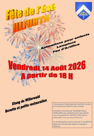 Fete de l'été à l'étang du Willerwald le 14 août 2026