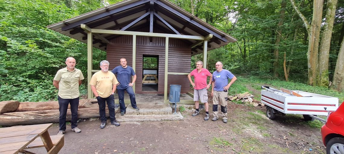 chantier cabane des chasseurs